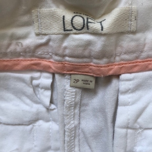 White Loft shorts - Picture 3 of 5